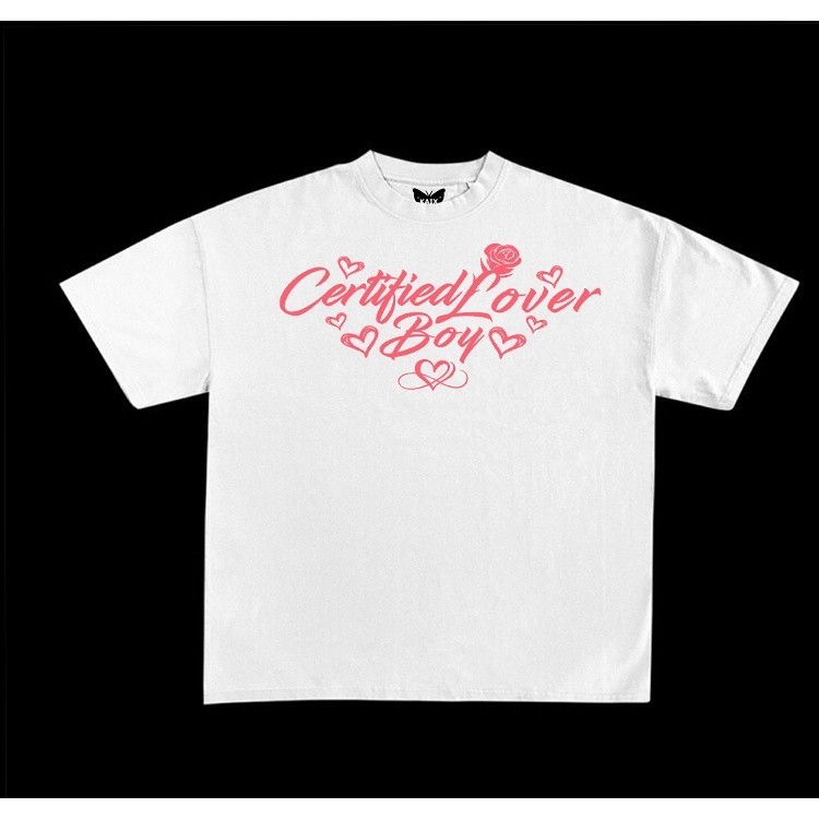 original design 【Hot Sales】Vintage Tops Certified Lover Boy Puff Tee #6.6 casual Unisex