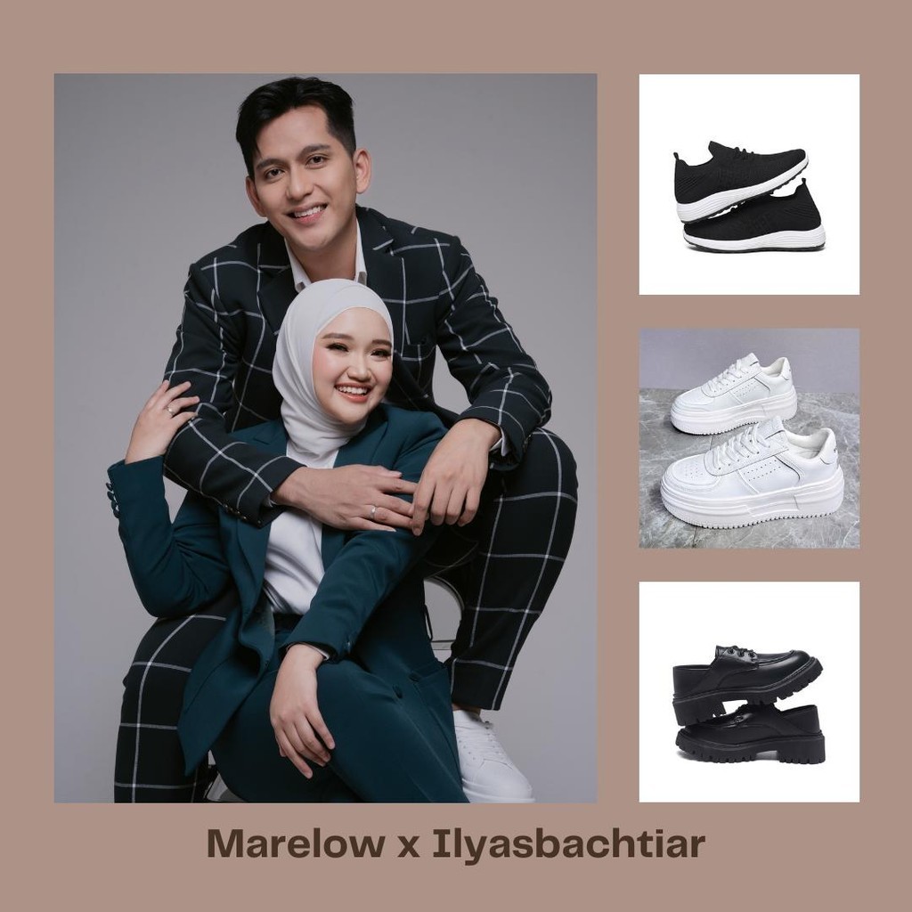 [Marelow x Ilyasbachtiar] Marelow Ayumi - Sepatu Boots Docmart Oxford Wanita Shoes