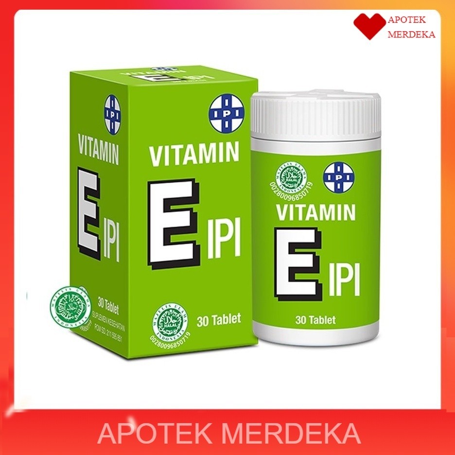 IPI Vitamin E / IPI VITAMIN E BOTOL 30 TABLET