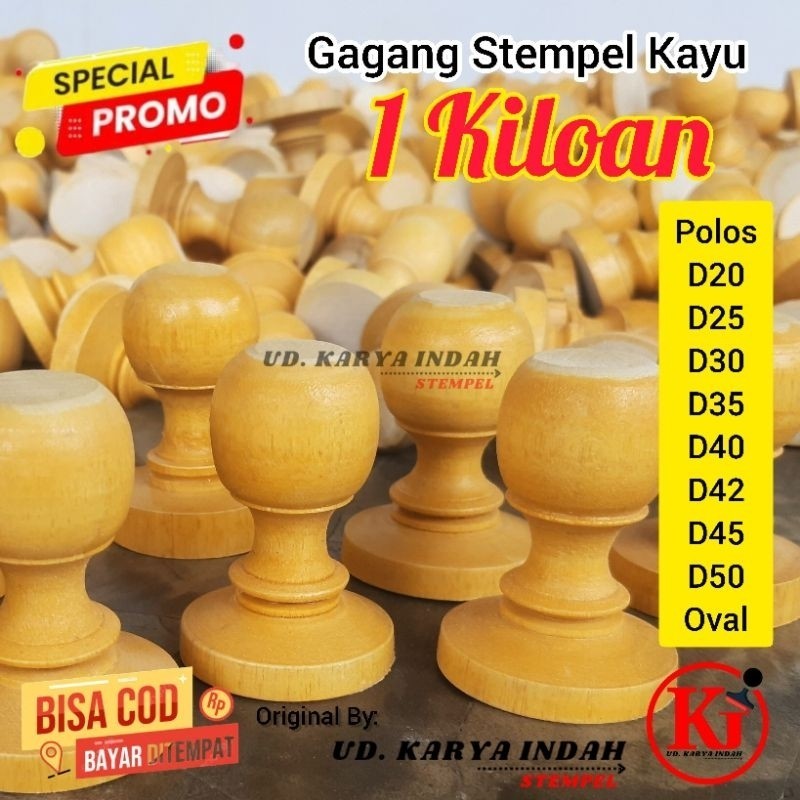 

gagang stempel kayu 1 kiloan