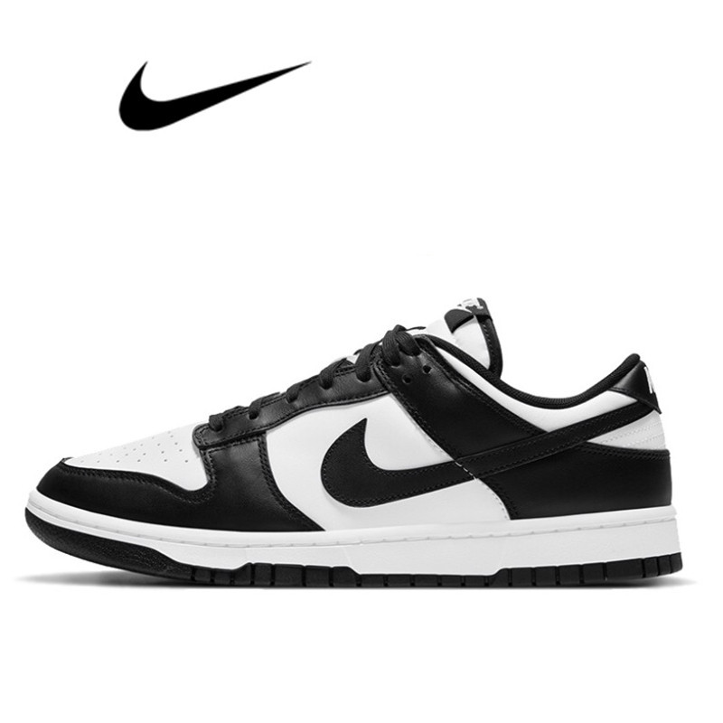 Nike Sb Dunk Low Retro Black White Skateboard Shoes For Mens Womens Classics Panda Outdoor Causal Sn