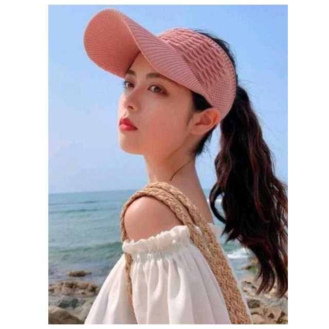 Topi Wanita Pantai / Topi Wanita Olahraga Senam Golf Tennis / Topi Wanita Fashion Korea