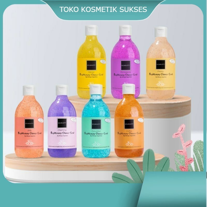 SCARLETT SHOWER SCRUB | shower scrub SCARLETT