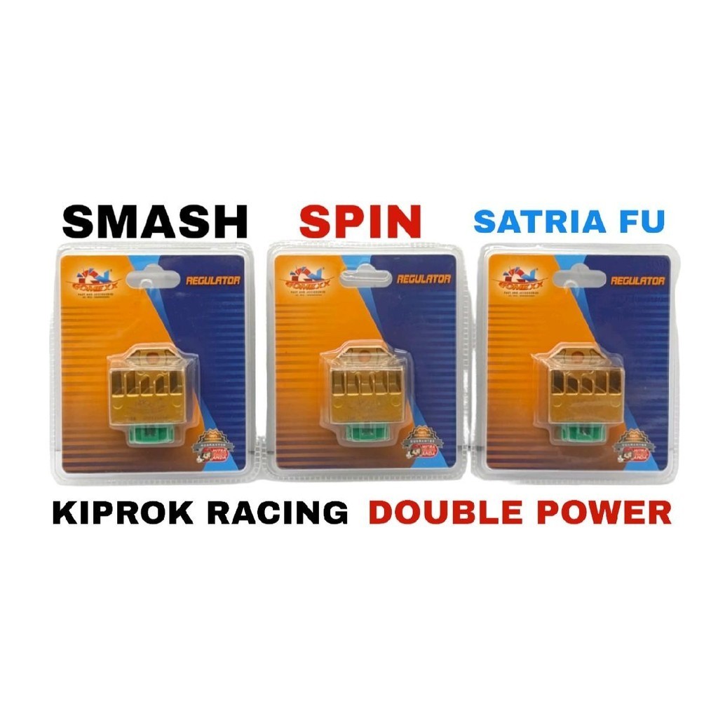 KIPROK REGULATOR RACING SUZUKI SATRIA FU SPIN SMASH SHOGUN DOUBLE POWER