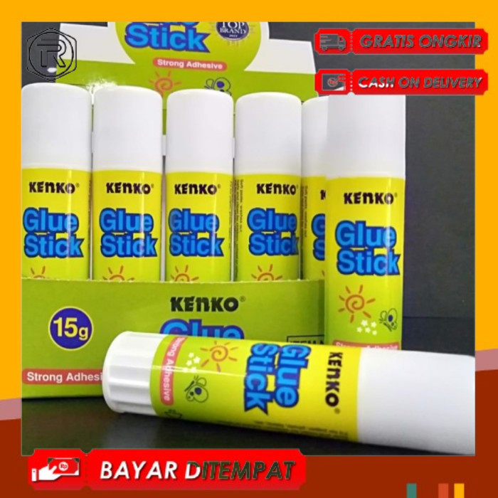 

LEM STICK, GLUE STICK, LEM KERTAS, GLUE STICK 15 GR KENKO