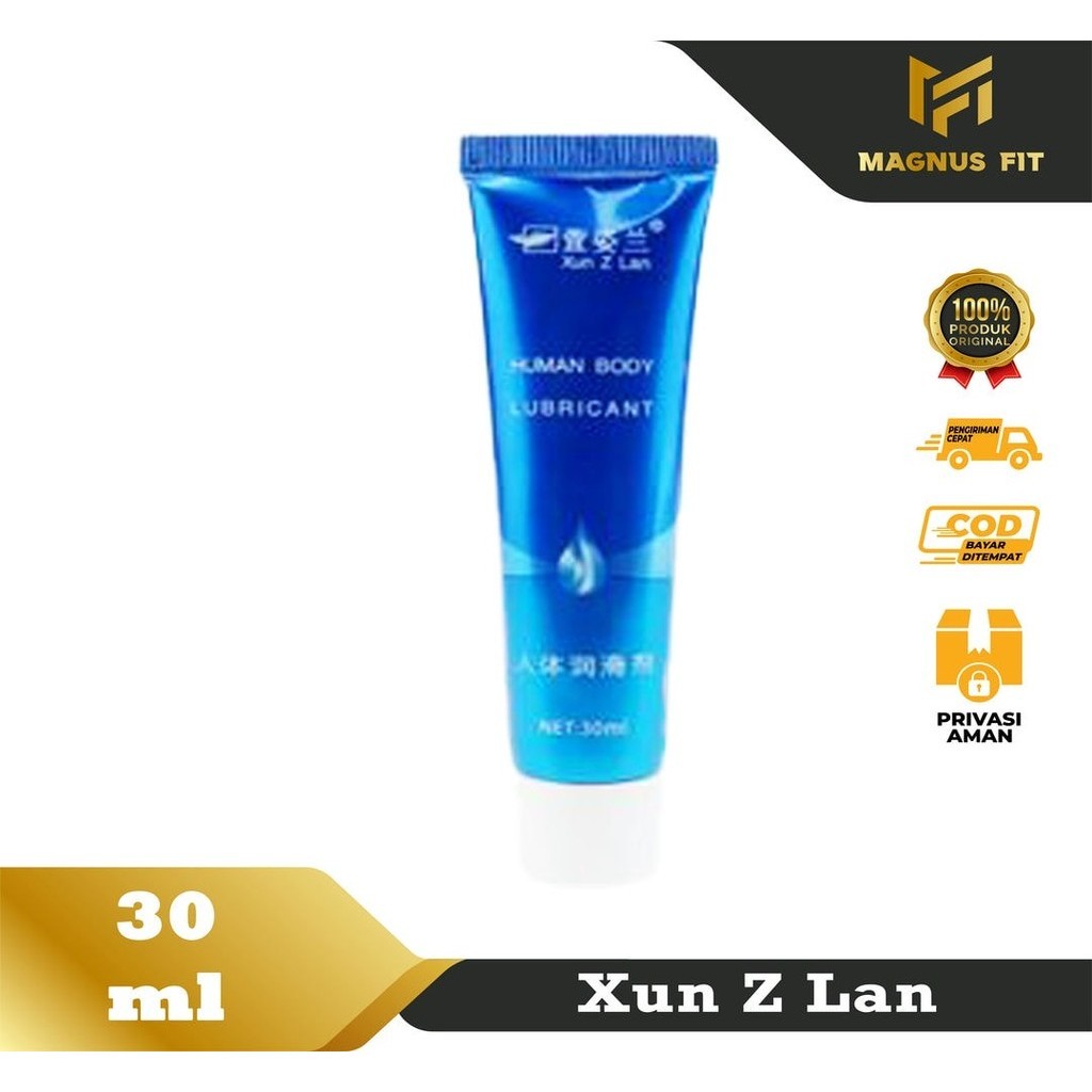☘️ Magnus Fit☘️  Xun Z Lan 30 ml Pelumas Gell Miss V pereda Nyeri Lubrican Gel Bening Pelumas Pria D