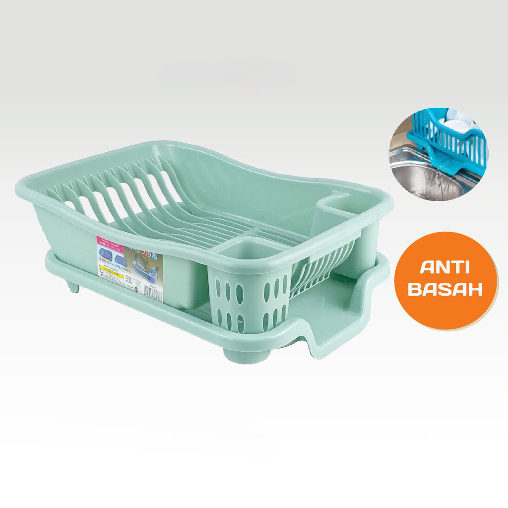 Rak Cuci Piring plastik Rak Piring Mini Rak Piring Susun Plastik