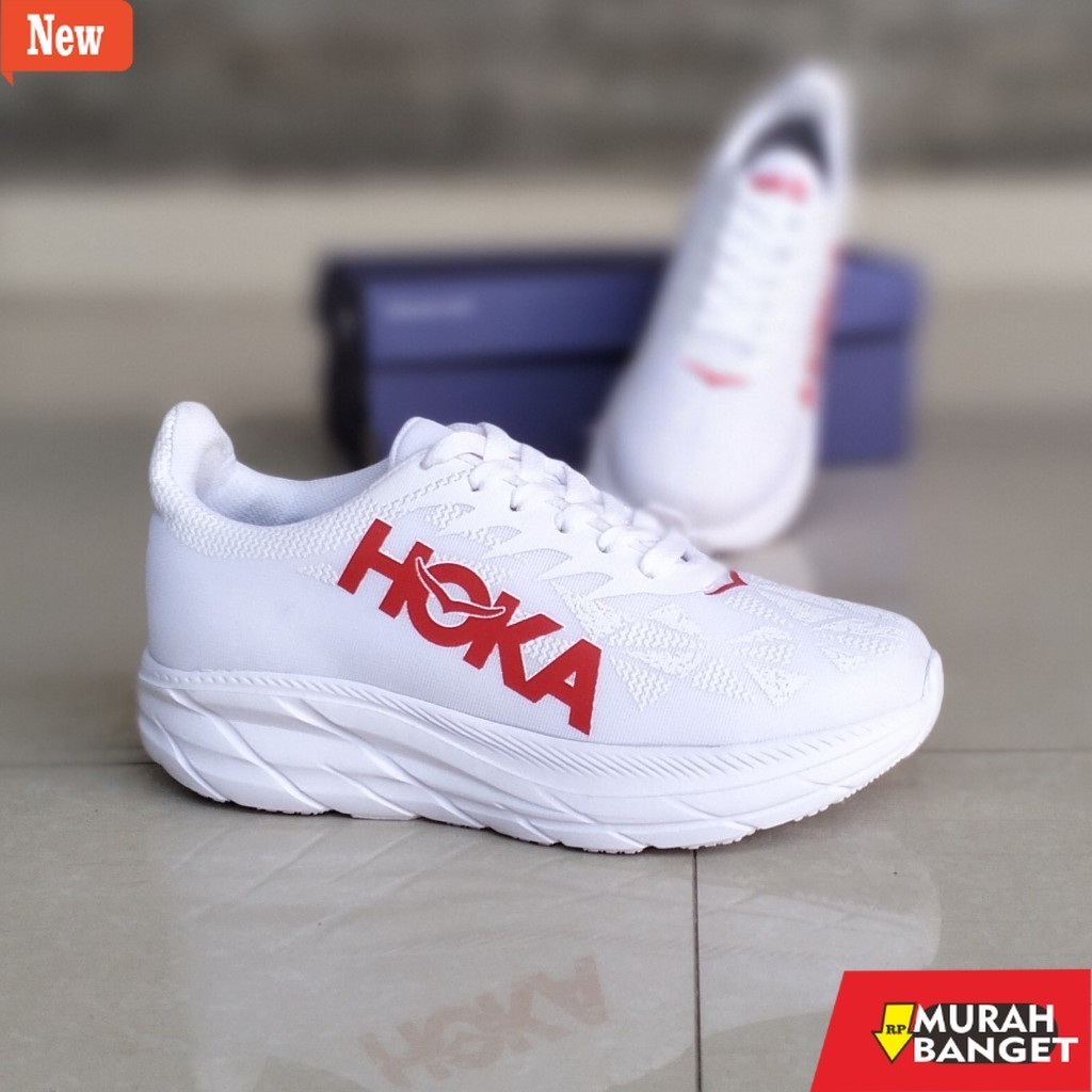 sepatu lari wanita rekomendasi Sepatu Sneaker Olahraga Running Pria Wanita koa Hitam putih Kuning me