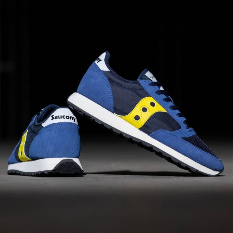 SAUCONY JAZZ VINTAGE NAVY YELLOW (ORIGINAL)