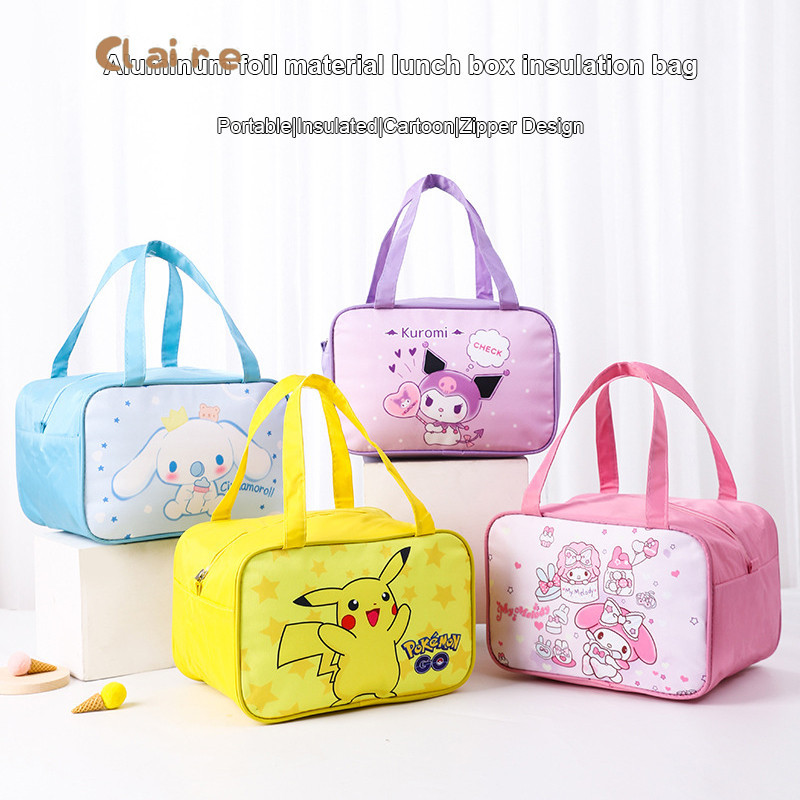 Tas Bekal Termal Anak Perempuan Anak Laki Karakter Sanrio / Lunch Bag
