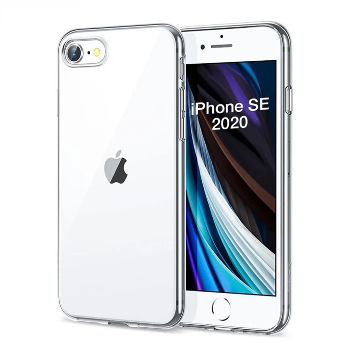 CASE IPHONE SE 2020 SE 2022 SE 2 ULTRATHIN TRANSPARANT ANTI SHOCKPROOF - IPHONE SE 2022