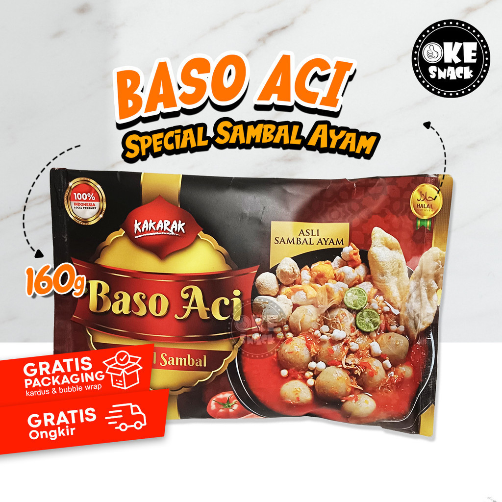 

Bakso Aci Baso Aci Spesial Sambal Ayam Boci Ayam