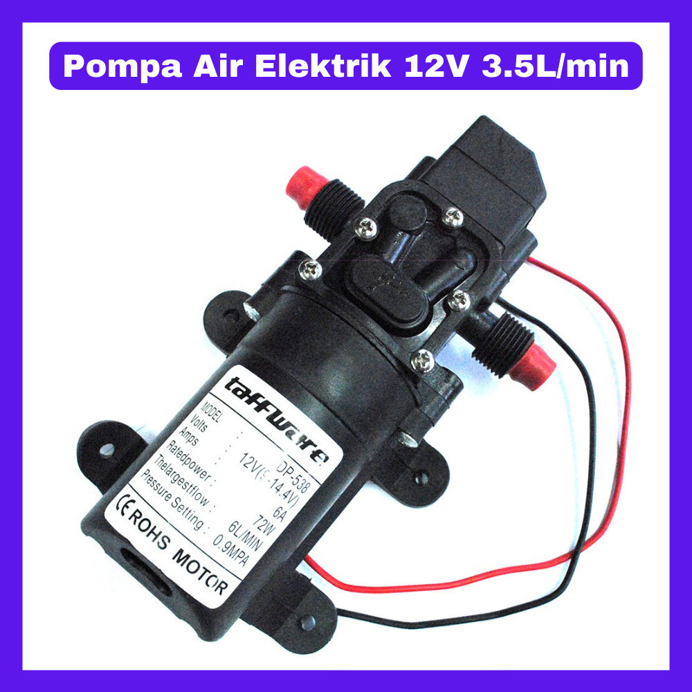inovasi_tani-POMPA AIR ELEKTRIK HIGH PRESSURE Pump Pompa Air Elektrik High Pressure 12V-COD GRATIS O