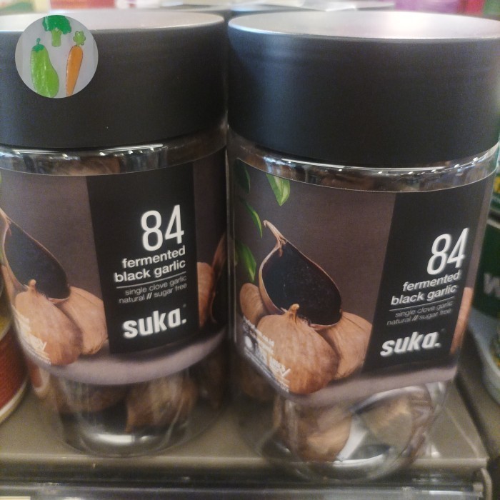

Suka Fermented Black Garlic /Bawang Tunggal 200gram Jar