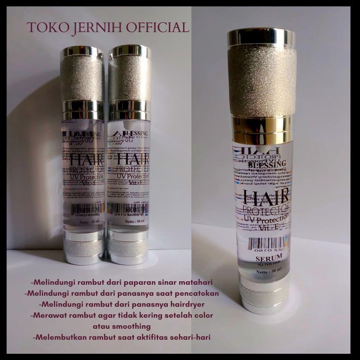 Vitamin Catok Hair Serum Pelembab Rambut Kering Rusak Bercabang