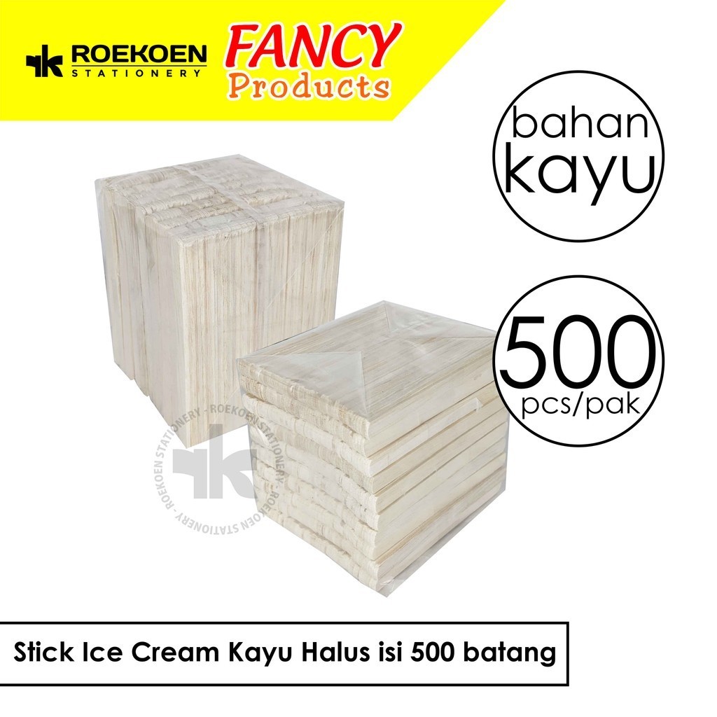 

Stick Ice Cream Kayu Halus isi 500 batang