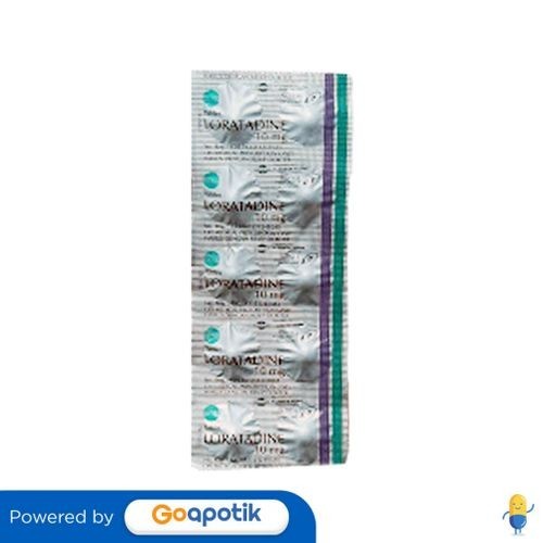 Loratadine Novell 10 Mg Strip 10 Tablet