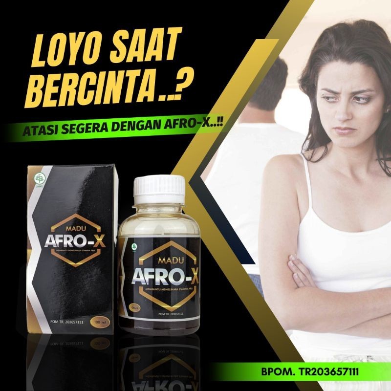 

MADU AFRO X Ramuan Herbal Tradisional Terbaik Penambah Durasi 100% ORIGINAL BPOM