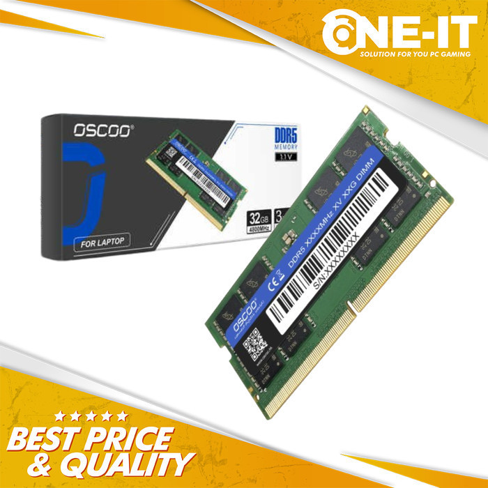 RAM OSCOO 8GB DDR5 4800MHz Sodimm 4800 MHz Laptop