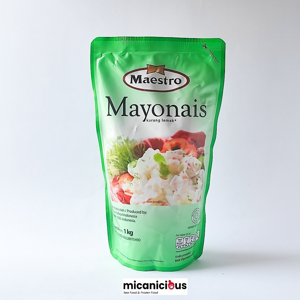 

MAESTRO MAYONNAISE POUCH 1KG