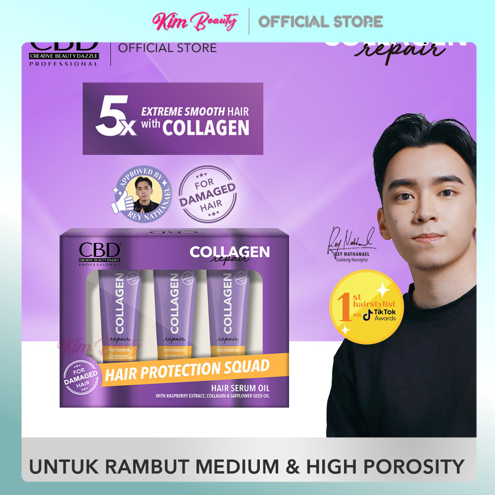 CBD Collagen Repair Hair Serum Oil