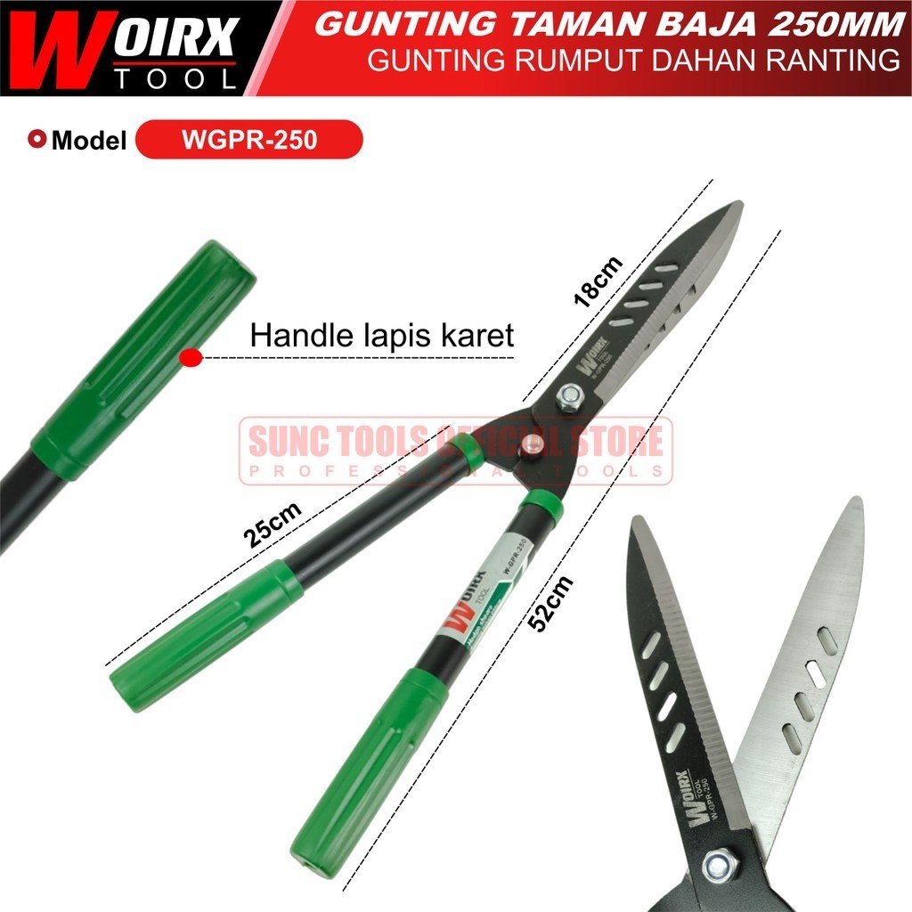 Gunting Taman Pemotong Rumput Dahan Pohon Tanaman Kebun WOIRX TOOL