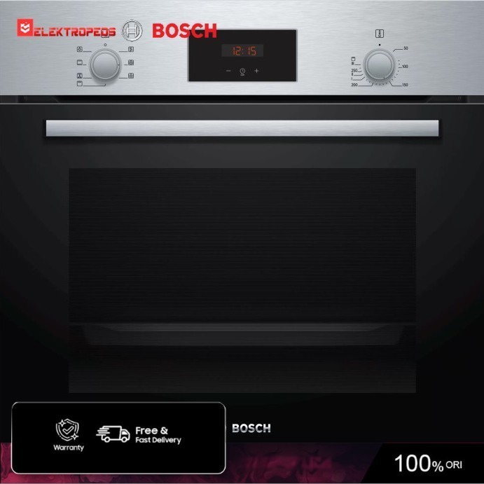 OVEN BOSCH 60 CM STAINLESS STEEL HBF113BR0A Bosch