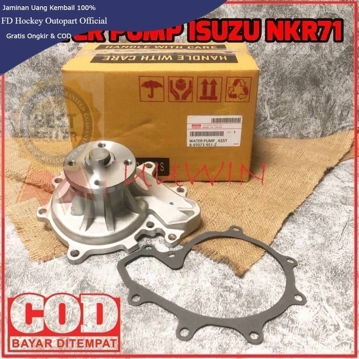 WATER PUMP ISUZU NKR71 - POMPA AIR ISUZU NKR71 - WATER PUMP NKR71