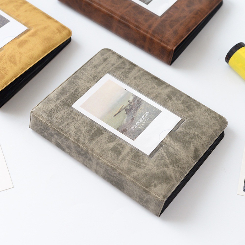 

Retro Mini Instant Album Photo Album 64 Pockets Picture Case Storage Fujifilm Instax Mini 11 9 8 7s