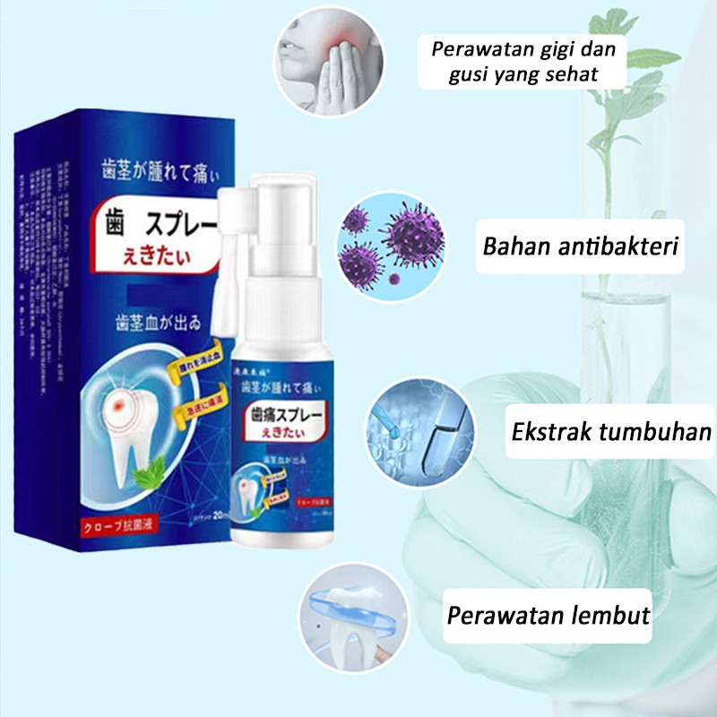 AZO1 Semprotan Pereda Nyeri Sakit Gigi Pereda Sakit Gigi Pereda Sakit Gigi Semprot Oral Sakit Gigi