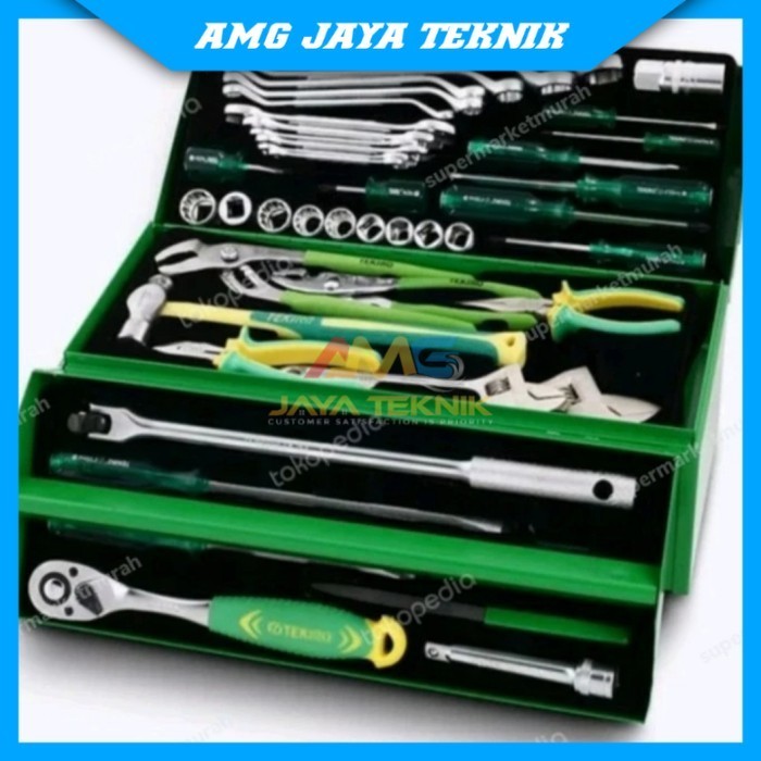 TEKIRO MECHANIC TOOLS SET 45 PCS TEKIRO TOOL SET 45 PCS TEKIRO