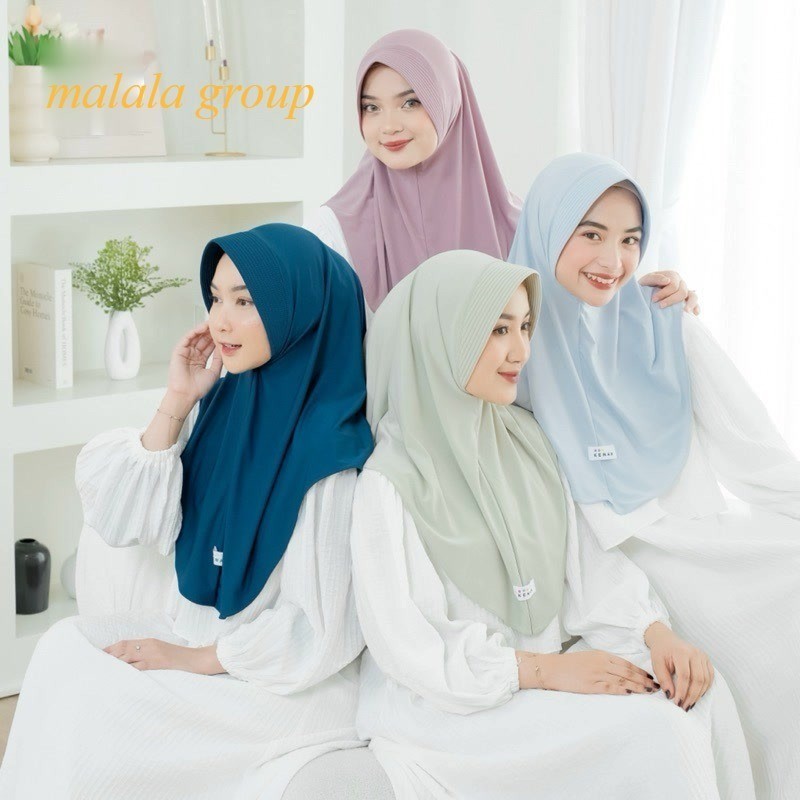Bergo Daily Hamidah// DZEVADA Bahan Jersey