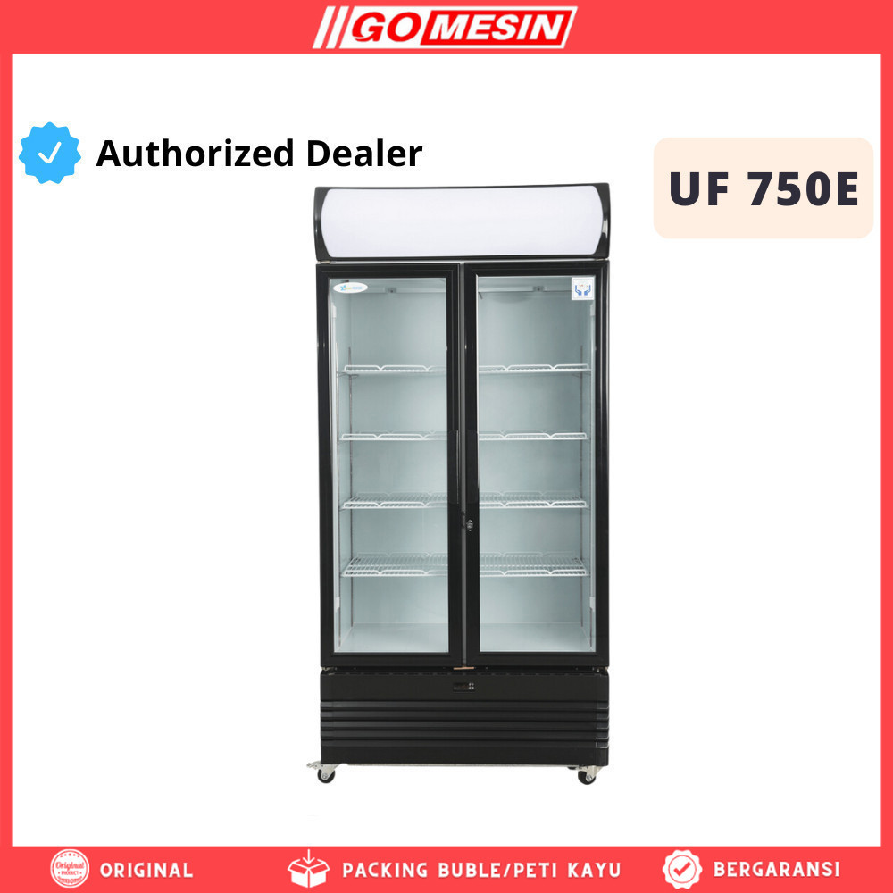 Kulkas Pendingin Minuman Gomesin UF 750E UF-750E Showcase Chiller
