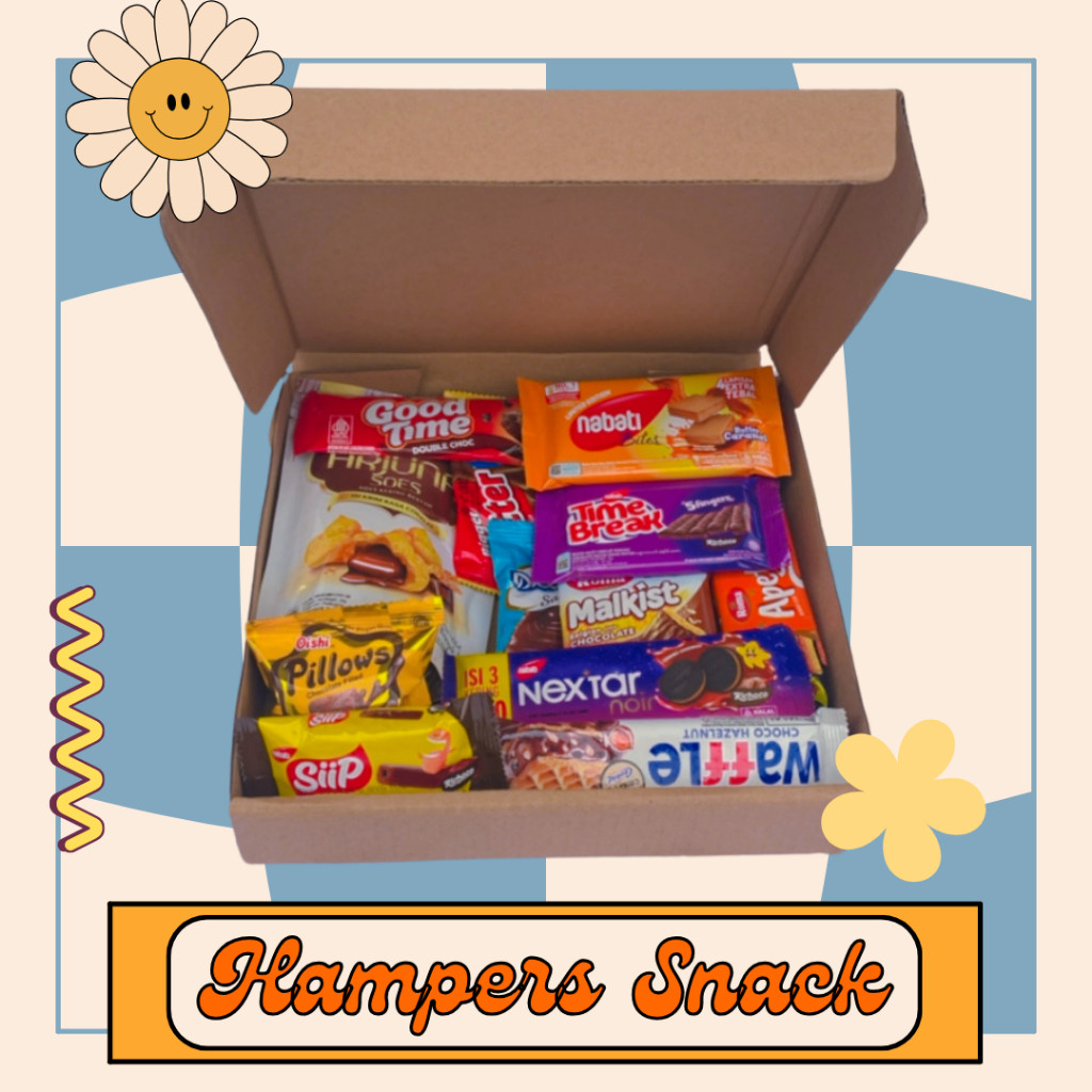 

Hampers lebaran idul fitri snack isi 12 pcs