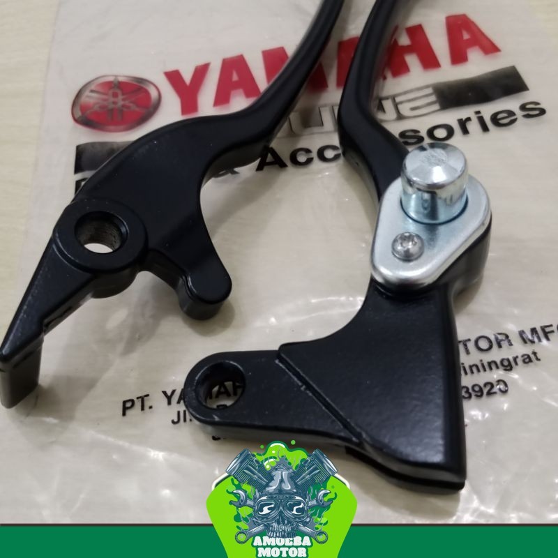 Handle Rem Kiri Kanan Aerox Lexi Freego Hitam Handel Rem set Yamaha Aerox Lexi Freego Kualitas Origi