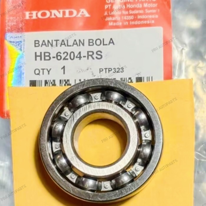 BEARING LAHER AS GARDAN 6204 BEAT VARIO SCOOPY SPACY