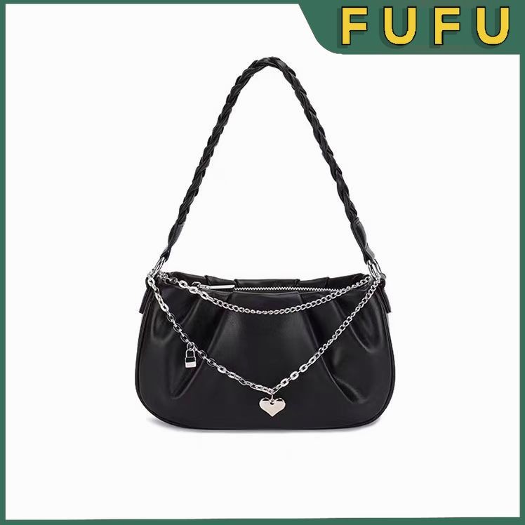 FUFU Tas jinjing / tas bahu / tas undangan / tas tali rantai / tas tali kepang / mini tas / tas keci