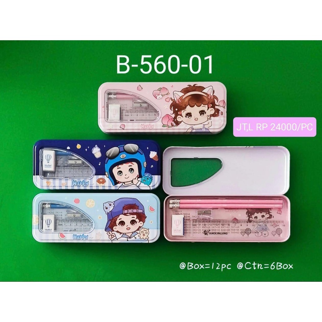

KOTAK PENSIL KALENG KARAKTER B-560-01