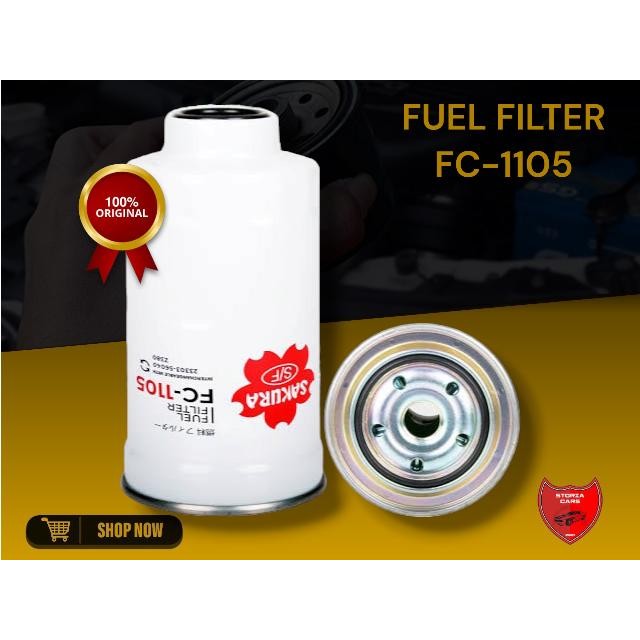 FUEL FILTER FOR TOYOTA RINO NEW '89 UP, DYNA RINO 115PS FC-1105