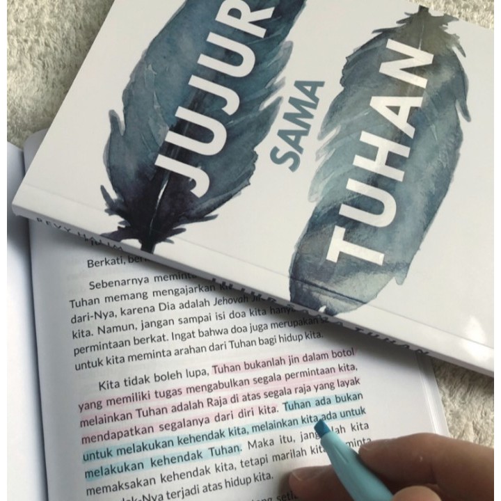 ✨TERLARIS ✨Buku Jujur Sama Tuhan - Buku Rohani Kristen Revy Halim