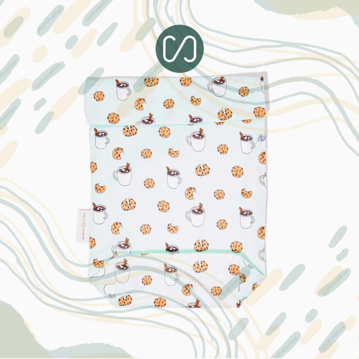 

Sustaination Reusable Snack Bag - Kantung Jajanan Pakai Ulang - Cookies