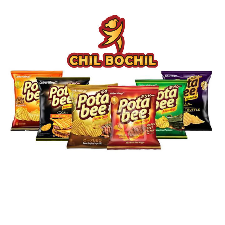 

POTABEE POTATO CHIPS 68 GRAM - ALL VARIANT