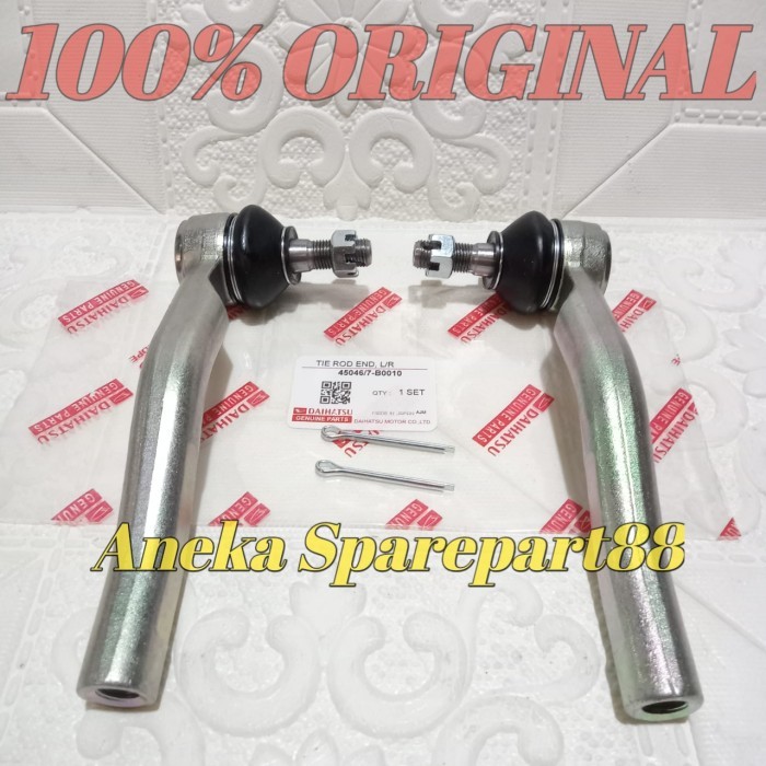 tie rod end daihatsu xenia 1000cc 1.0cc original japan harga 1set 2pcs