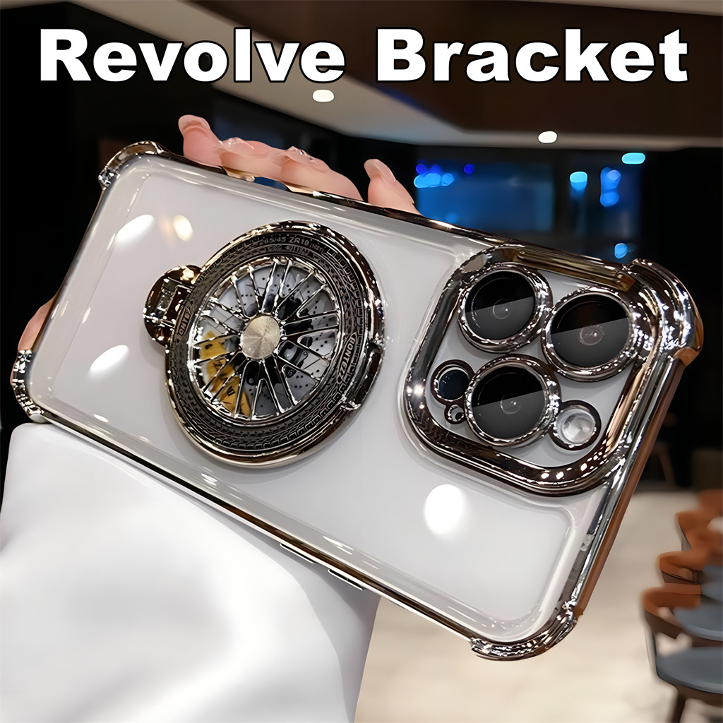 For iphone 15 Pro Max Rotate Gyro Holder Magsafe Magnetic Case for iPhone 14 11 12 13 Pro Max Protec