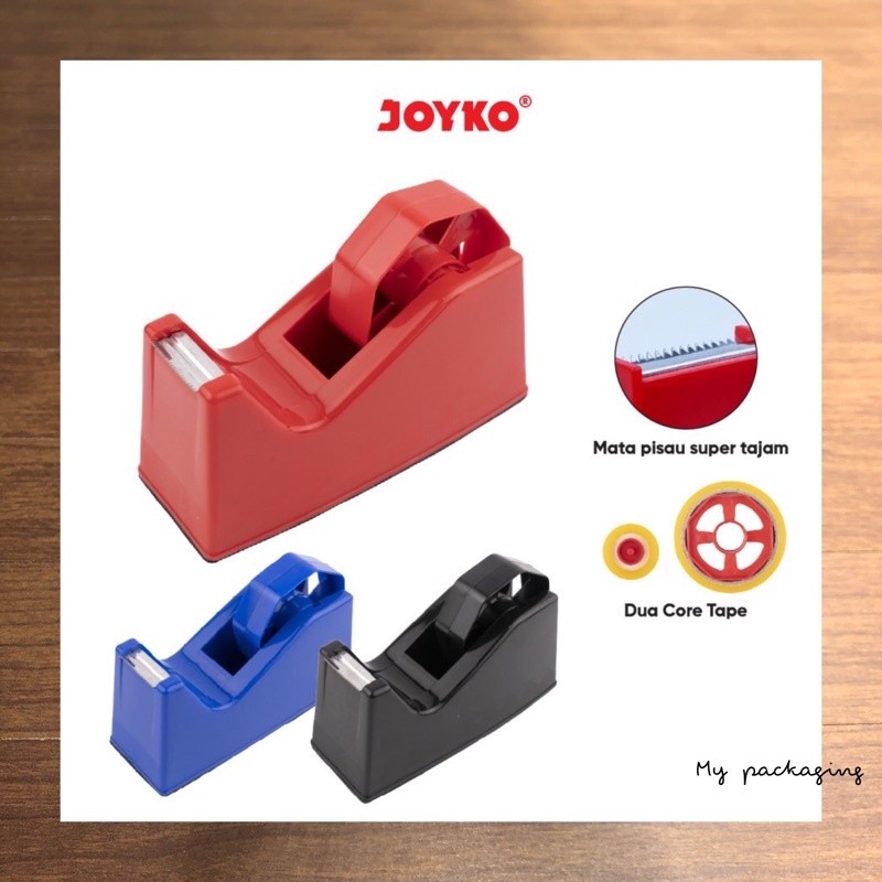 

Tape Cutter Tape Dispenser Pemotong Pita Perekat Joyko TD-103 - SEDANG - mypackaging vplast [ COD ]