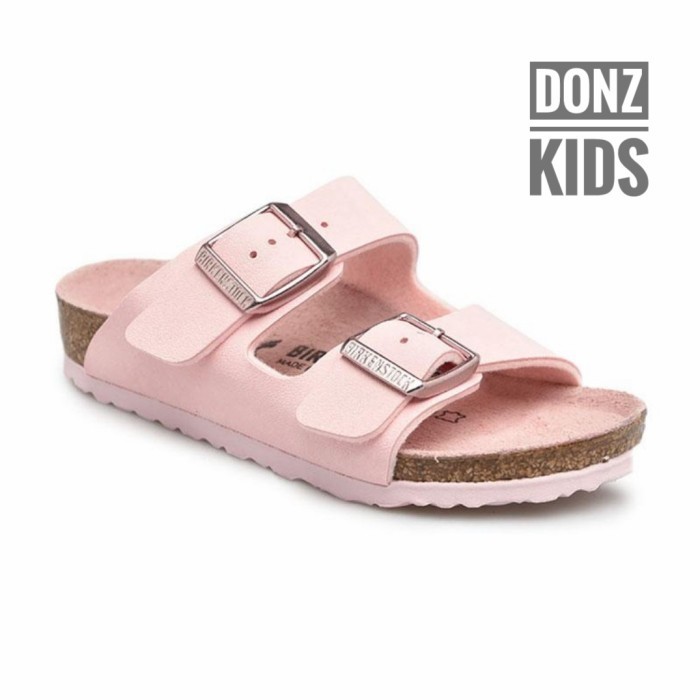 Birkenstock Kids Arizona Nubuck Sandal Anak - Rose