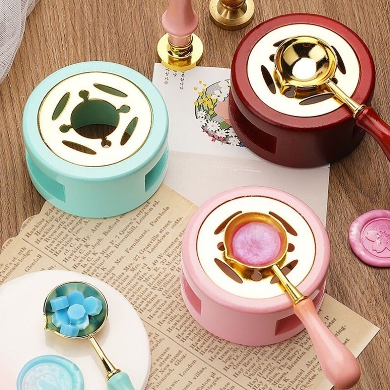 

GEKO.STUDIO || Colorful Wax Seal Stamp Stove Kompor Stempel Segel Lilin Gaya Vintage Untuk Membuat Amplop Undangan Pernikahan / Pinset Multifungsi Aksesoris Stempel Kit Set