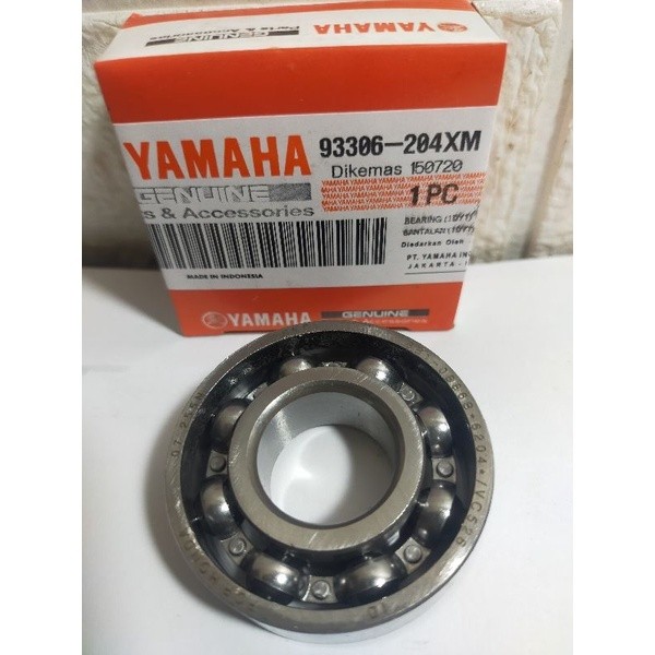lahar /bearing 6204 lahar as pully belakang Mio m3,Mio z,soul GT 125 93306-204XM