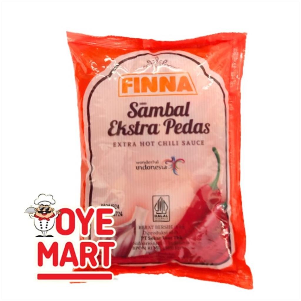 

FINNA SAMBAL EXTRA PEDAS 1KG/EXTRA HOT/CHILI SAUCE