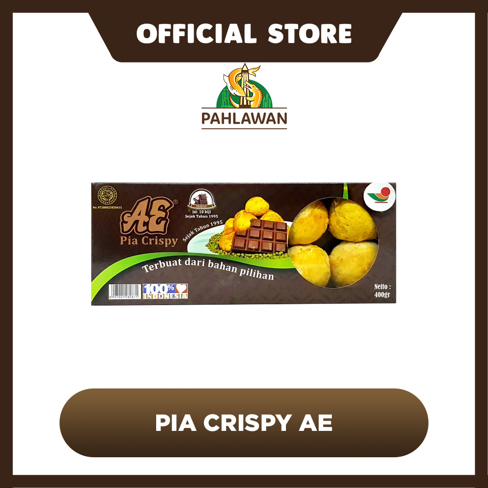 

PIA CRISPY AE - Isi 10 Pcs